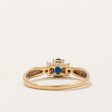 Sapphire & Diamond Ring | 0.30ct, 0.04ctw | SZ 6.25 | For Sale