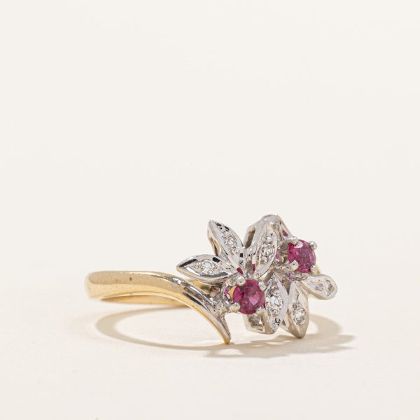 Ruby & Diamond Ring | 0.16ctw, 0.04ctw | SZ 6.5 | on Sale