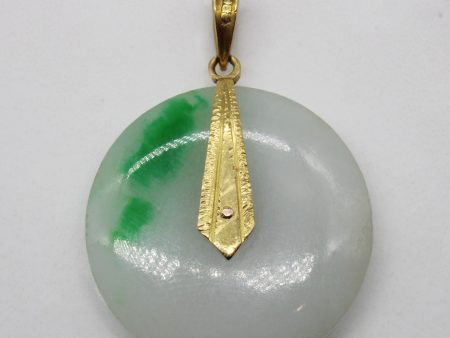 Jadeite Donut 22k Pendant | 29.00ct | Online Sale