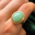 Jadeite Cocktail Ring | 14.80ct | SZ 7.5 | Discount