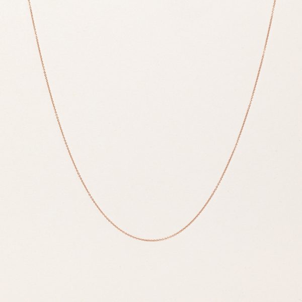 100 Ways  14k Rose Gold Necklace | 18  | Online now