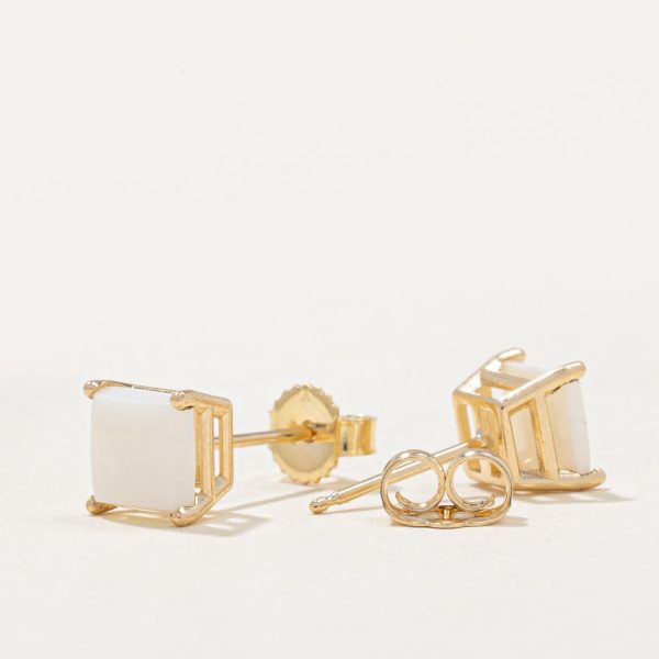 Square Opal Earrings | 1.00ctw | Online now