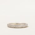 Vera Wang  Double Row Semi Eternity Diamond Band | 0.33ctw | SZ 6.25 | Online now