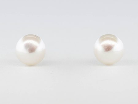 100 Ways  Classic Pearl Stud Earrings | on Sale