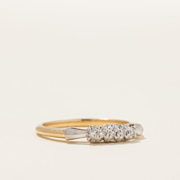 Five Stone Diamond Ring | 0.07ctw | SZ 7 | Online Hot Sale