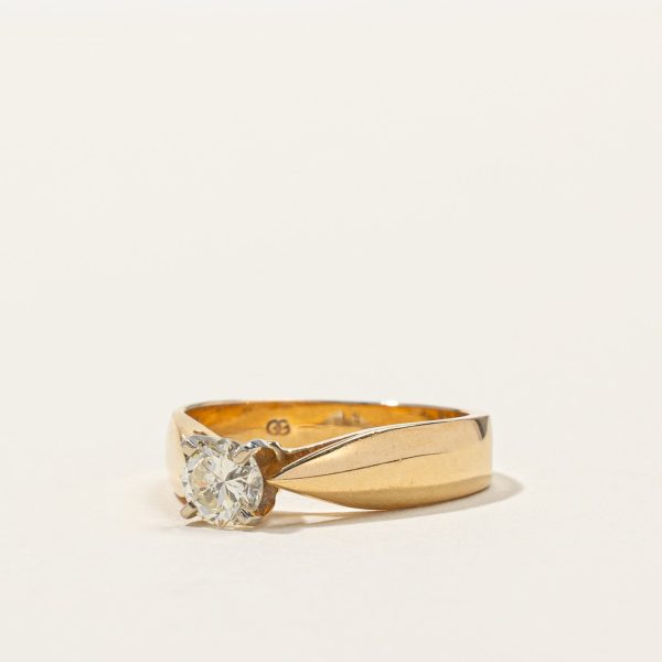 Solitaire Diamond Ring | 0.42ct | SZ 5.5 | Online Hot Sale