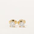 100 Ways  GIA Certified Diamond Stud Earrings  | 0.85ctw SI2 I1 F G | Fashion