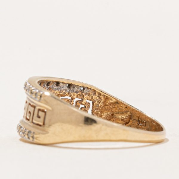 Filigree Diamond Ring | 0.10ctw | SZ 8.5 | Online