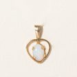 Opal Heart Pendant | 0.32ct | Supply