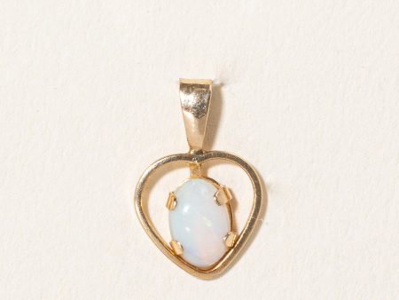 Opal Heart Pendant | 0.32ct | Supply