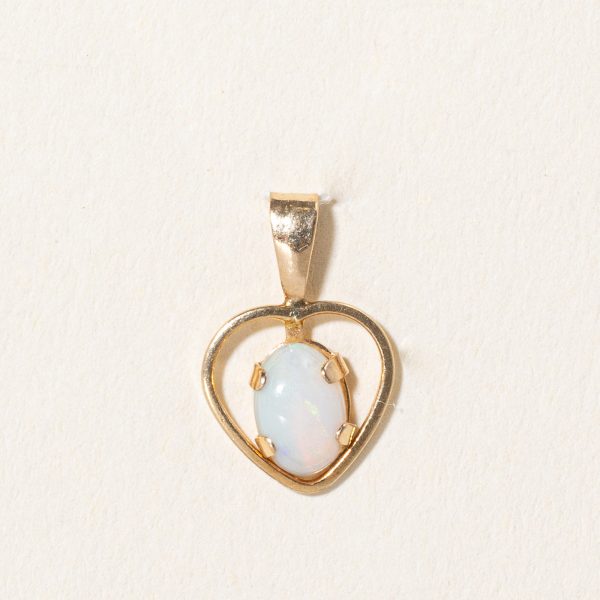 Opal Heart Pendant | 0.32ct | Supply