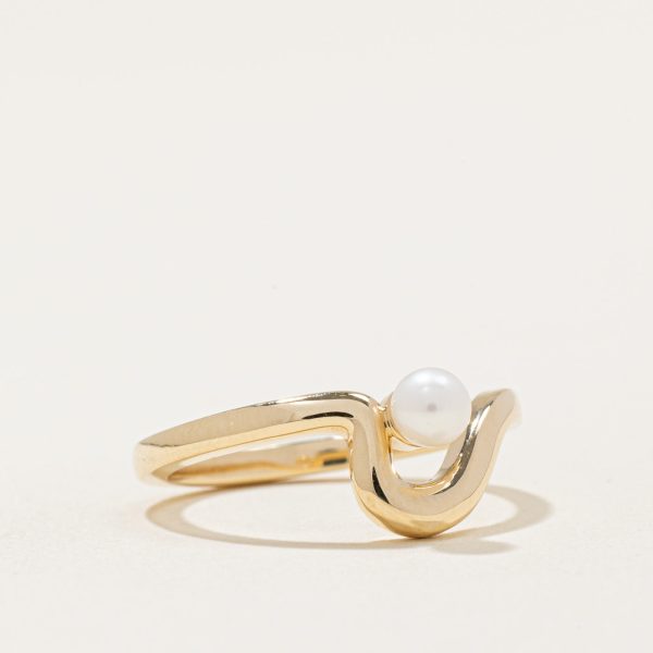 100 Ways  Freshwater Pearl Freeform Ring | SZ 6.5 | For Discount