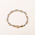 18k Two Tone Gold Diamond Bracelet | 0.34ctw | 7  Cheap