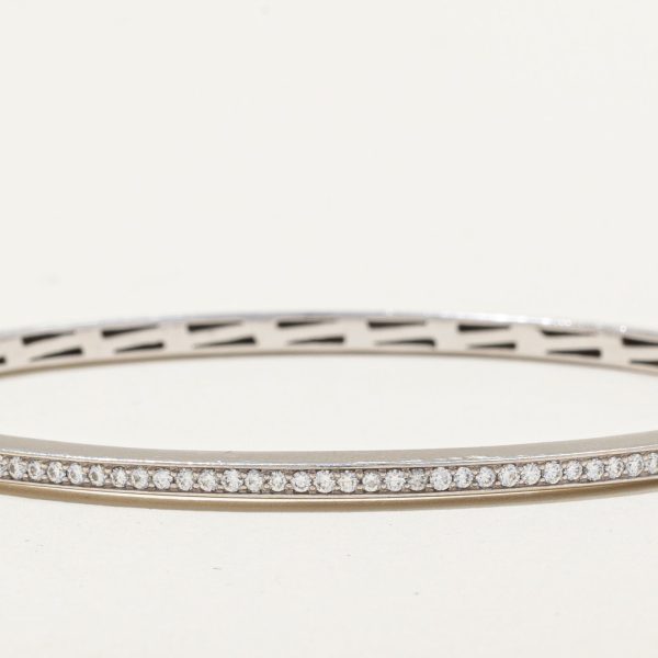 Birks  Channel Set Diamond Bangle | 0.60ctw | 6.5  | Online