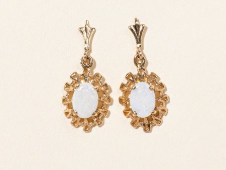 Opal Ornate Earrings | 0.46ctw | Supply