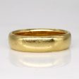 Victorian 1899 Birmingham 18k Yellow Gold Wedding Band | SZ 7.5 | For Cheap