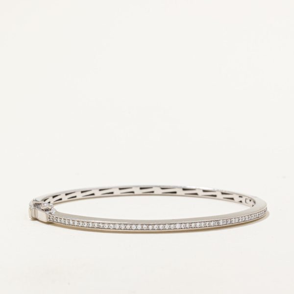 Birks  Channel Set Diamond Bangle | 0.60ctw | 6.5  | Online