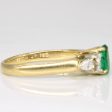 Emerald & Diamond Ring | 0.30ct, 0.21ctw | SZ 5.75 | For Cheap