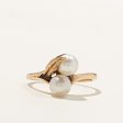 Two Stone Pearl Ring | SZ 8 | For Discount