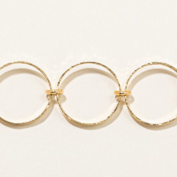 Cavelti  18k Circle Link Bracelet | 7  | For Sale