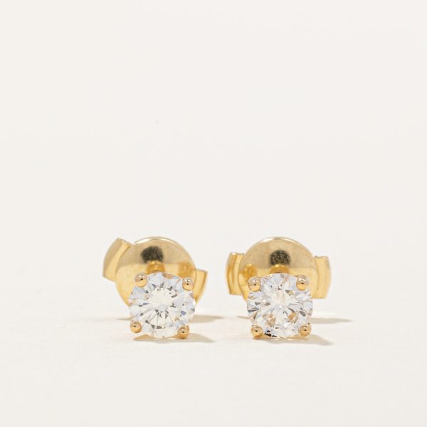 100 Ways  GIA Certified Diamond Stud Earrings  | 0.81ctw VS2 G H | Hot on Sale