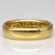 Victorian 1899 Birmingham 18k Yellow Gold Wedding Band | SZ 7.5 | For Cheap