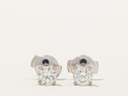 100 Ways  GIA Certified Diamond Stud Earrings  | 0.90ctw SI2 I1 D E | Online Sale