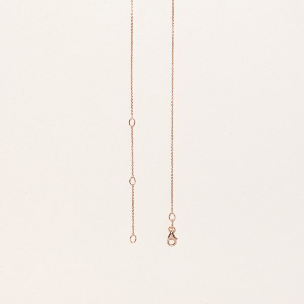 100 Ways  14k Rose Gold Necklace | 18  | Online now