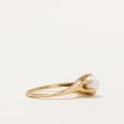 Pearl Claw Set Cocktail Ring | SZ 6.75 | Online Hot Sale