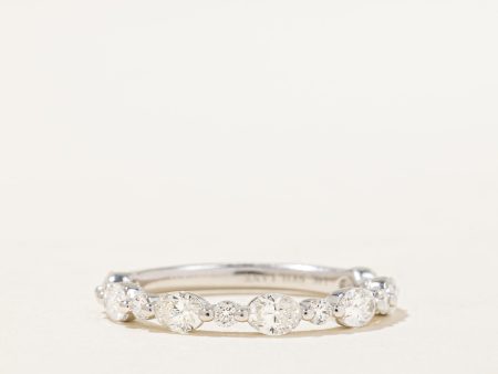 Neil Lane  Diamond Semi Eternity Band | 0.90ctw | SZ 6.5 | Sale