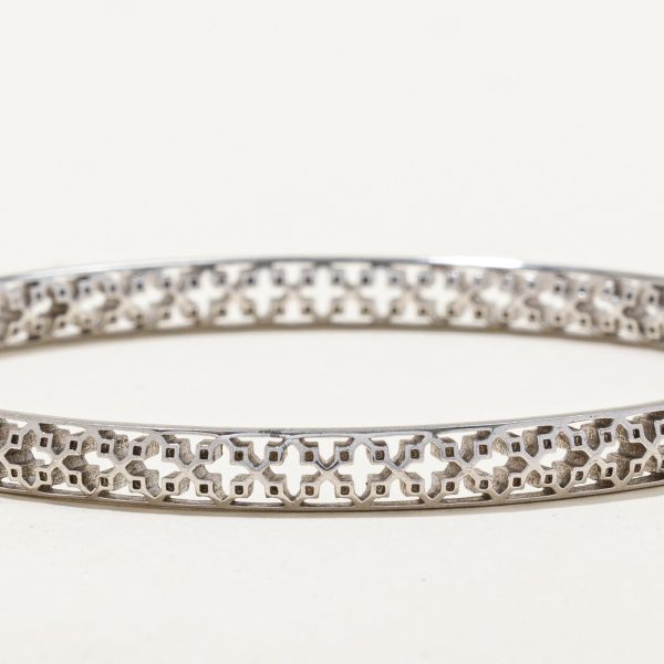 Birks  Sterling Silver Muse Bangle | 7.5  | Online