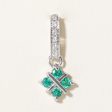 Emerald & Diamond Pendant | 0.12ctw, 0.03ctw | Discount