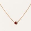 100 Ways  Mozambique Garnet Pendant Necklace | 0.33ct | 18  | Online Sale