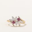 Ruby & Diamond Ring | 0.16ctw, 0.04ctw | SZ 6.5 | on Sale