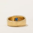 Flush Set Sapphire Ring | 0.20ct | SZ 6.25 | Hot on Sale