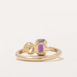 100 Ways  Amethyst & Diamond Ring | 0.55ct, 0.21ct | SZ 7 | Fashion