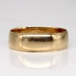 Victorian 1896 Birmingham 9k Yellow Gold Wedding band | SZ 6.25 | Online