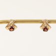 Triangle Garnet Earrings | 1.00ctw | Online Sale