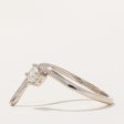 100 Ways  Diamond Freeform Engagement Ring | 0.22ct - 0.25ct | SZ 7 | For Cheap