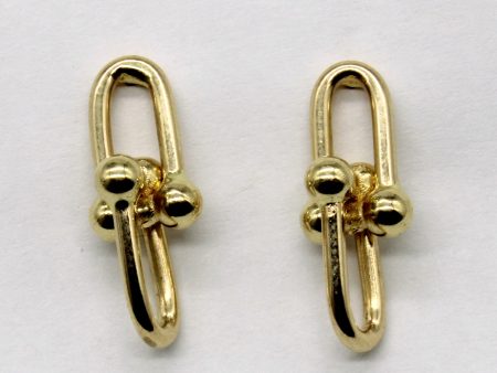 Gold Drop Hard Wear Inspired 18k Earrings For Cheap