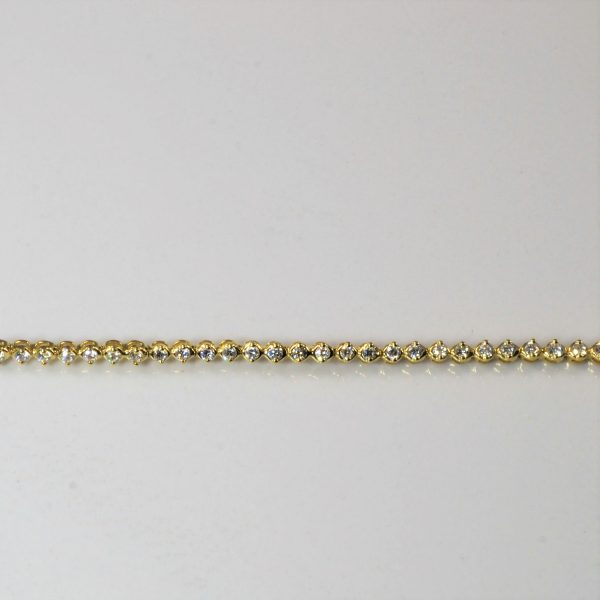 Pave Diamond Chain Bracelet | 0.42ctw | 7.5  | Online Hot Sale