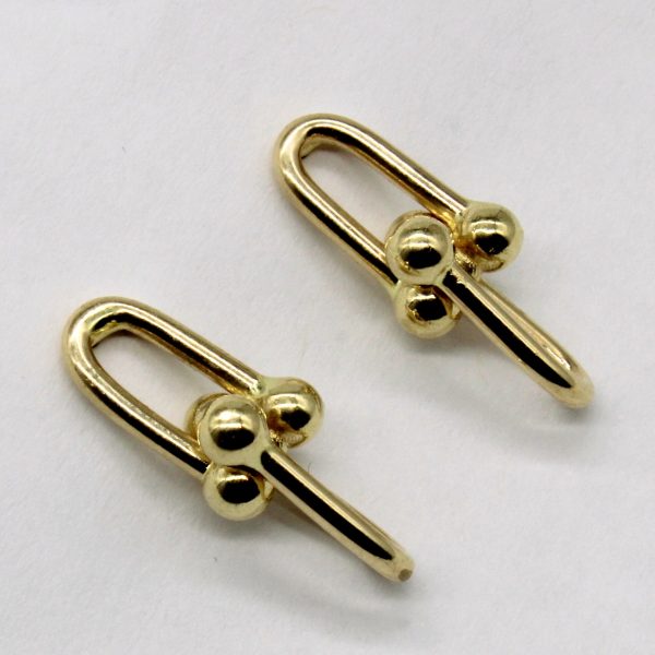 Gold Drop Hard Wear Inspired 18k Earrings For Cheap