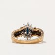 Sapphire & Diamond Ring | 0.37ctw, 0.03ctw | SZ 5.5 | Sale