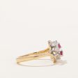 Ruby & Diamond Ring | 0.16ctw, 0.04ctw | SZ 6.5 | on Sale