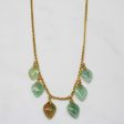 Jadeite Leaf Charm Necklace | 5.85ctw | 16  | Discount