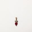 Synthetic Ruby & Diamond Pendant | 1.00ct, 0.03ctw | Hot on Sale