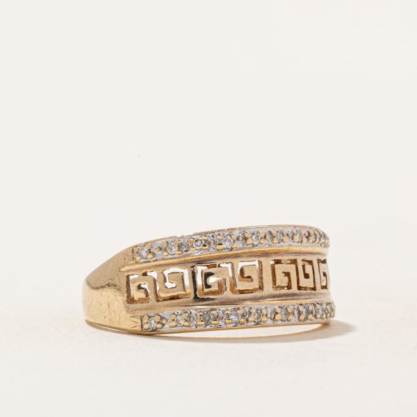 Filigree Diamond Ring | 0.10ctw | SZ 8.5 | Online