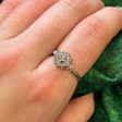 Ornate Diamond Ring | 0.17ctw | SZ 7.5 | Cheap