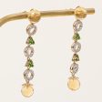 Multi Gemstones Drop Earrings | 12.44ctw | For Discount