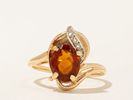 ***REPAIR Mandarin & Citrine Ring | 1.50ct, 0.03ctw | SZ 6.25 | Online Hot Sale